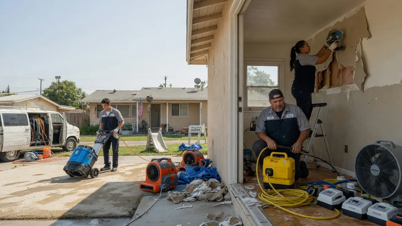 Water Damage Restoration in Pope Army Airfield, NC near me
